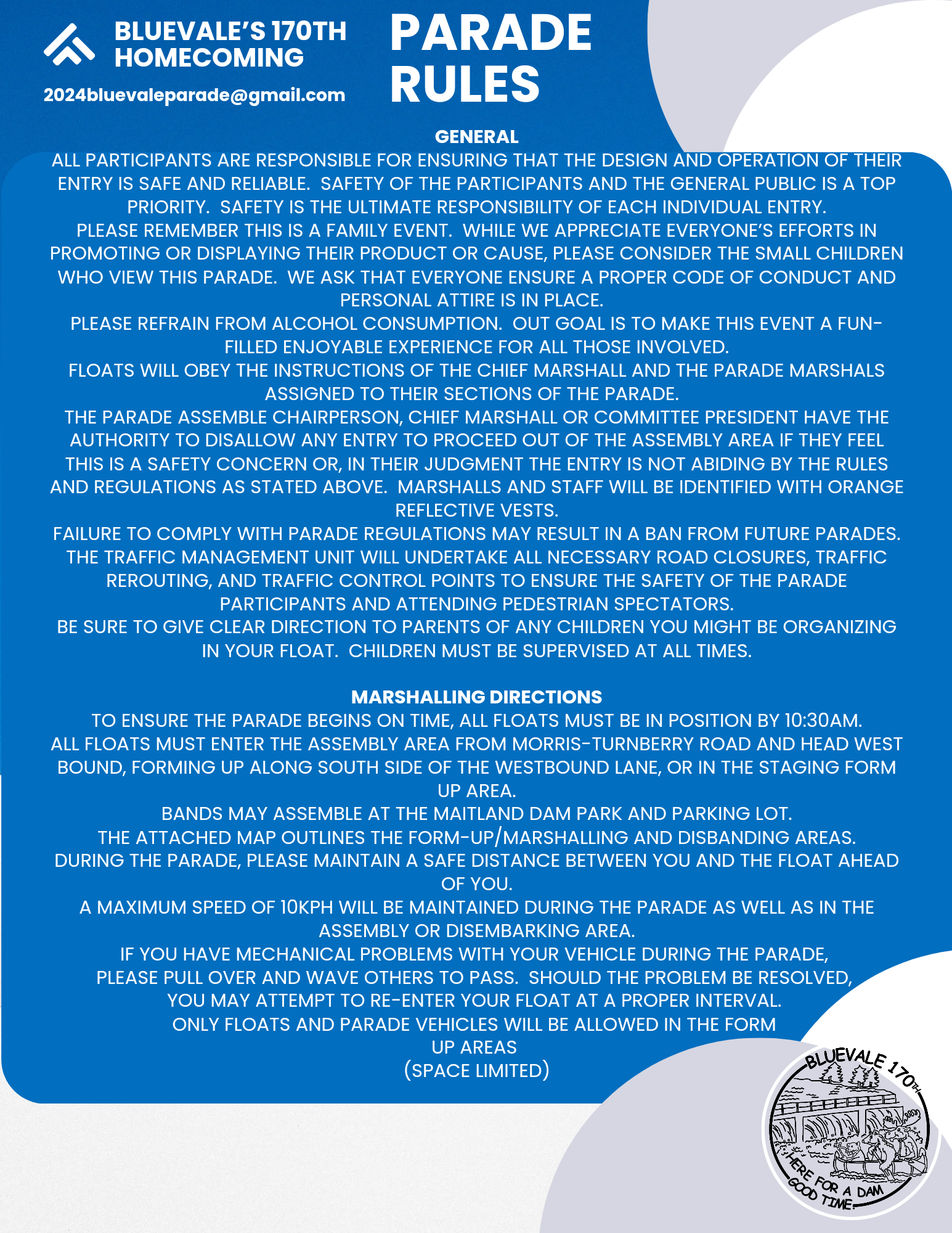 <h1><a style="color:green" href="assets/2024 Bluevale Homecoming Parade rules registration 240321.pdf" target="_blank">Registration</a></h1>